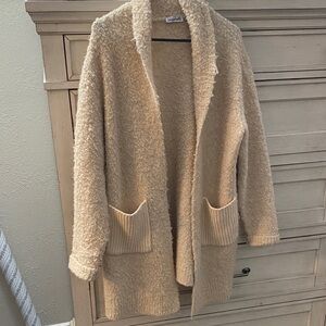 Magnolia Cream Textured Cardigan